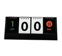 DIYEAH 2 Pièces calendrier du tableau des scores calendrier perpetuel calendrier perpétuel calendrier éternel calendrier de bureau mensuel 2022 calendriers calendrier compte à rebours
