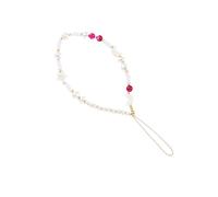 DIYEAH 2 Pièces Chaîne de Téléphone Perles de Pâte Polymère avec Étoile et Lune Dragonne Perte Bracelet de Poignet pour Téléphone Portable Accessoire Élégant et Durable