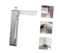 DIYEAH 2 pièces Charnières Acier Inoxydable pour Porte de Réfrigérateur Robustes et Accessoires de Remplacement pour Congélateur Installation Ferme et Ouverture