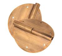 DIYEAH 2 pièces Charnières Laiton Épaisses pour Placards Paumelles Robustes et Détachables avec Goupille Acier Inoxydable Charnières Décoratives Vintage et Modernes pour Portes Armoire