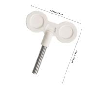 DIYEAH 2 pièces Clé de Remontage Métal pour Boîte à Musique Mécanisme de Remplacement Compatible Clé pour Réparation DIY