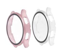 DIYEAH 2 Pièces Coque de Montre Compatible Watch Protection Robuste et Transparente Étui Pc Antirayures pour Montres Connectées Design et Durable