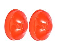 DIYEAH 2 pièces Couvercle de Protection Plastique pour Détecteur de Fumée Résistant Aux Éclaboussures et Poussières Installation Rapide et Design Élégant pour Maison