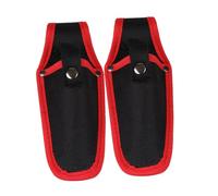 DIYEAH 2 pièces Étui Toile pour Sécateur de Jardin Robuste et Pratique Gaine Scissor Toile Résistante Sacoche Outil Jardinage Rouge Protection pour Ciseaux Élagage