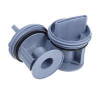 DIYEAH 2 Pièces Filtre de Vidange pour Machine à Laver Tambour Filtre à Peluches Plastique Durable Protection Pompe de Drainage Compatible Large Gamme de Machines