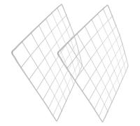 DIYEAH 2 Pièces Freezer Storage Dividers Metal Wire Organizer Partition Board For Chest Freezer Space Saving And Food Separation