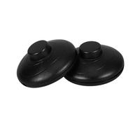 DIYEAH 2 Pièces Inline Foot Pedal Switch For Lamp Lighting Round Step Push Button For Hands Control Easy Installation And Durable Plastic Construction