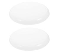 DIYEAH 2 pièces Lot de Diffuseurs Plats PC pour Ampoules LED Protection Buée avec Design Incurvé à Clip Couvercles de Remplacement pour Plafonniers Diffuseurs Déclairage Installation