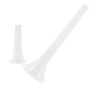 DIYEAH 2 pièces Lot de Tubes de Remplissage pour Saucisses Accessoires Hachoir Viande Électrique Entonnoir pour Machine à Saucisse Maison et Professionnelle