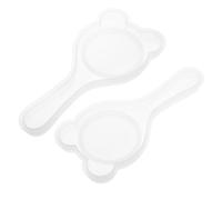 DIYEAH 2 Pièces Moule en Silicone Réutilisable pour Peigne à Oreilles d'ours, Design Créatif et Léger pour Bricolage Résine Époxy, pour Projets DIY à Domicile