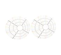 DIYEAH 2 Pièces Outil de Division pour Poterie Accessoire de Mesure Durable pour Trimming Dargile avec Poignée Confortable pour Artistes et Débutants