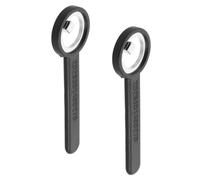 DIYEAH 2 Pièces Outil de Manucure Effet Œil de Chat Noir en Plastique avec Aimants Puissants pour Création Précise et Prévention des Bavures Lors Pose de Vernis