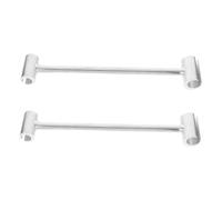 DIYEAH 2 Pièces Outil Réglable pour Charnières de Porte Clé Double Tête Ajusteur pour Réparation et Compact et Portable Lot