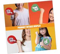 DIYEAH 2 Pièces Pagaies de Participation Classe pour Claires Communication Facile Outil Polyvalent pour Étudiants et Enseignants