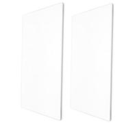 DIYEAH 2 PièCes Plaques De Coupe Transparentes En Acrylique 7.7 X 5.9 Pouces Pour Machines À Embosser Compatible Scrapbooking Et Protection De Bureau