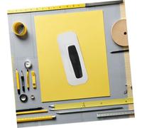 DIYEAH 2 Pièces Plastering Tool Set With Smooth And Square Edges Lightweight Hand Finishing Trowels For Seamless Wall Coating Efficient Application And Artistic Effects