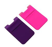 DIYEAH 2 Pièces Pochette Adhésive pour Téléphone Support Arrière Étui Pratique pour Accessoires Durable