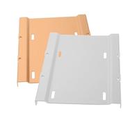DIYEAH 2 Pièces SSD Bracket Mount Aluminum Alloy Hard Drive Tray Holder for Rear Panel Pci Slot Computer to Conversion