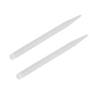DIYEAH 2 Pièces Stylet Multifonctionnel à Double Pointe Blanc en Plastique Aimant pour Écrans Tactiles Infrarouges, pour Formation et Enseignement à Distance