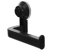 DIYEAH 2 Pièces Support De Papier Toilette Noir Porte Papier Toilette Essuie-Tout Porte Serviette Support Porte-Papier Abs Black