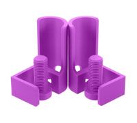 DIYEAH 2 Pièces support de stockage de peinture au diamant Supplies de peinture à l'huile support de stockage en toile Hingestone Painting Roller Polder Plastique Violet,mauve