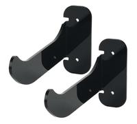 DIYEAH 2 pièces Support Mural Acrylique pour Tapis de Yoga Rack de Rangement Solide et Étanche Support Pratique pour Tapis Entraînement à Domicile et Pilates Fixation Murale et Peu