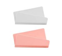 DIYEAH 2 pièces Support Mural Adhésif Téléphone Portable et Tablette Fixation sans Perçage Maintien Antichute pour Recharge Rose et Gris Organiseur Mural Pratique pour Chambre et Bureau