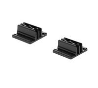 DIYEAH 2 Pièces Support Ordinateur Portable Vertical Réglable pour Bureau Organisateur Multifonction pour Laptop Base Stable Accessoire pour Ordinateur de Bureau