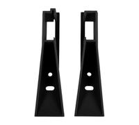 DIYEAH 2 plaques arrière de Rail de tiroir, Support de Montage de Rail de g | Supports de glissières de tiroir arrière à fixation inférieure, pièces de rechange pour armoire de cuisine et salle de bain,