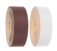 DIYEAH 2 Rouleaux de Bande Autoadhésive en Tissu pour Garniture en Tissu D'abat-jour, Bordure Résistante Forte Adhérence pour Réparation et Décoration D'abats-jour