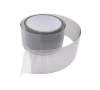 DIYEAH 2 Rouleaux Ruban de Réparation Autocollant pour Moustiquaire Gris Adhésif Auto Adhésif pour Réparer Fenêtres Portes et Tentes Maille Respirante et pour Réparation Pratique