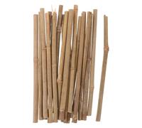 DIYEAH 20 bâtonnets de bambou pour projets de modélisation et de sculpture | Poteaux de construction en bambou , parfaits pour les compositions et la création d'accessoires de photographie.