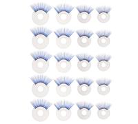 DIYEAH 20 Faux Cils de sécurité pour poupées au Crochet - Cils pour Peluches de différentes Tailles, idéaux pour la Confection d'amigurumis et d'animaux en Peluche, Ainsi Que pour la