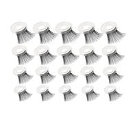 DIYEAH 20 Faux Cils de sécurité pour poupées au Crochet - Cils pour Peluches de différentes Tailles, idéaux pour la Confection d'amigurumis et d'animaux en Peluche, Ainsi Que pour la