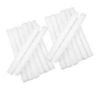 DIYEAH 20 Pièces Baguette de Remplissage en Mousse Epe Blanche | Réduit le Glissement Plis, Pose sans Outil, pour Housses et Causeuses à Maison