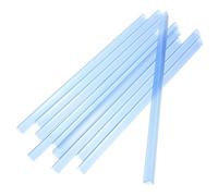 DIYEAH 20 Pièces Barre Plastique de Reliure pour Relieuse à Glissière, ABS, Organise et Maintient Documents, pour Classeur Porte-Document A4