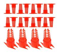 DIYEAH 20 pièces Kit Cages Protectrices pour Cellules de Reines Apiculture Outil Léger et Compact pour Élevage et Transport Sécurisé des Reines Support Pratique pour Apiculteurs