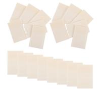 DIYEAH 20 Pièces Notes Adhésives Transparentes et Design Facile à Décoller en Pet Dos Autocollant pour Planner et Bureau, Adaptées aux Enseignants