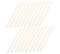 DIYEAH 20 Pièces Noyau de craie découpé recharges de stylos en tissu Rechaps de marqueur de craie de couture Marqueurs de tissu rechargeable la cire blanche