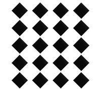 DIYEAH 20 Pièces Papier de Test Noir pour Gravure Métallique Surface Métallisée, Papier Glacé pour Test Laser Précis et Évaluation des Paramètres