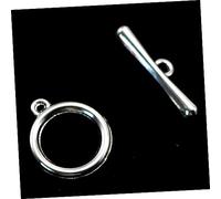 DIYEAH 20 pièces Pendentifs Alliage Ot Boucle pour Bracelets et Colliers Accessoires DIY pour Création de Bijoux Finition Antique