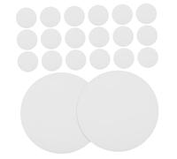 DIYEAH 20 pièces Plaques de Diffusion pour Downlight LED Abat Jour Rond Diffuseur Éblouissement et Facile à Installer pour Plafonds Encastrés