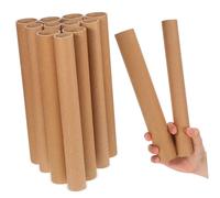 DIYEAH 20 pièces Tubes Papier Ronds pour Expédition Cylindres Kraft pour Artisanat et Organisation de Bureau