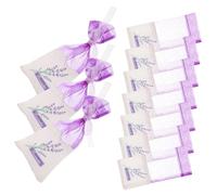 DIYEAH 20 Sachets Vides pour Lavande en Coton et Voile Pourpre, Légers et Résistants, pour Décorer Votre Maison ou Voiture, Esthétique Classique Délicate Plusieurs styles