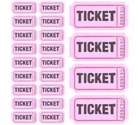 DIYEAH 200 Billets de Tombola en Papier Design Unique, 200pcs pour Mariages et Fêtes d'anniversaire, Utilisation Polyvalente et Grosse Applicabilité