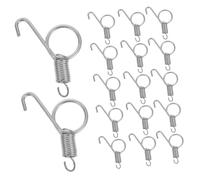DIYEAH 20pièces Crochet à Ressort pour Cage Animal Domestique Loquet de Rechange pour Chatière Cage à Lapin Usage