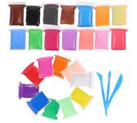 DIYEAH 24 Argile Enfants Air Bricolage D'argile Pâte Polymère Colorée Artisanat D'argile En Pour Moulage Argile Sèche Sculpture Trousse Argile De Couleur Vive Résine