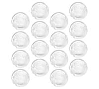 DIYEAH 24 Pièces Butée de Chaîne à Perles Transparente, Pom Invisible | Stoppeur Discret, Position Réglable, Drapé Net, pour Chaîne de Store, Usage Maison et Rénovation