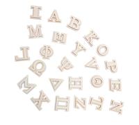 DIYEAH 24 Pièces Lot de Lettres Grecques Double Couche Lettres pour Bricolage DIY Décoration Murale Artistique pour Projets Créatifs et Peinture