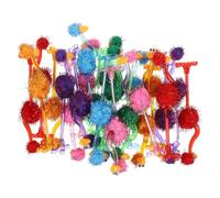 DIYEAH 24 Pièces Stylo à Bille en Peluche Forme Autruche Léger et Facile à Utiliser, Stylo Fantaisie comme Présent Rentrée pour Marquer et Dessiner Plusieurs styles